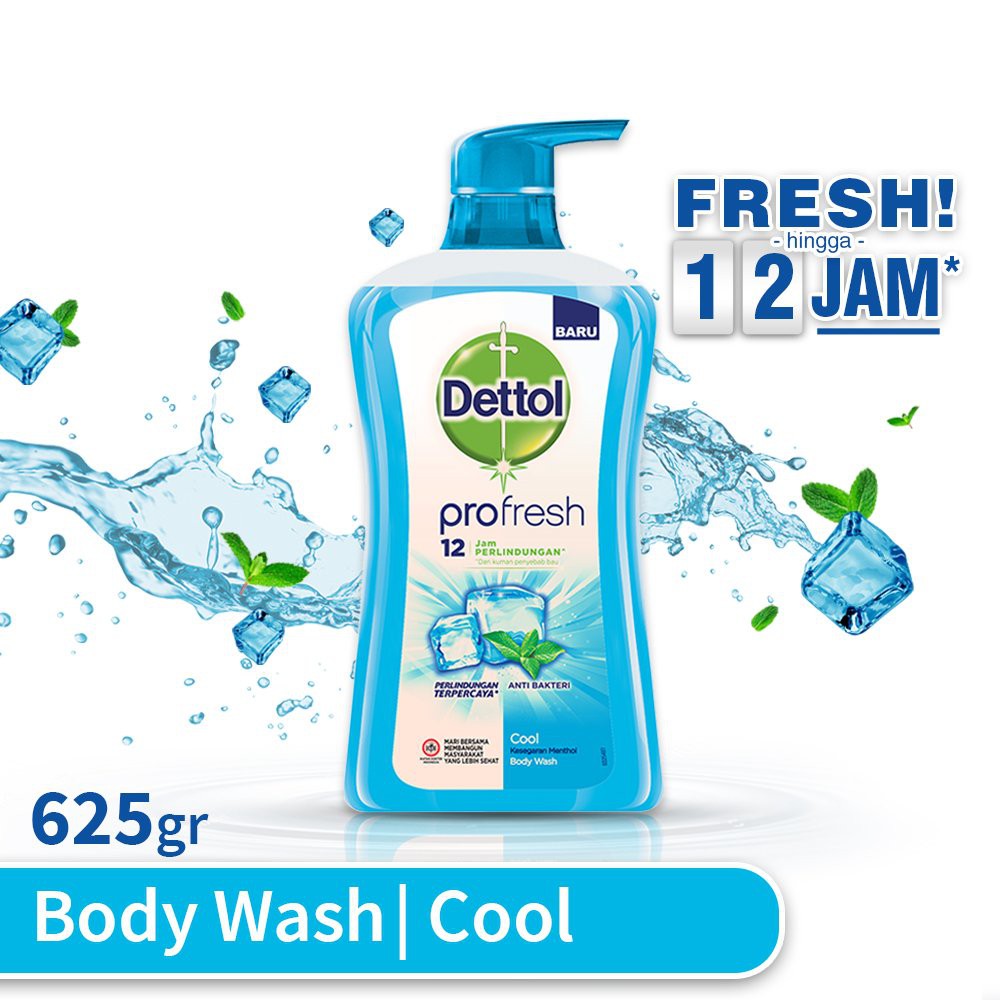 Jual Dettol Body Wash Bottle Cool Ml Shopee Indonesia