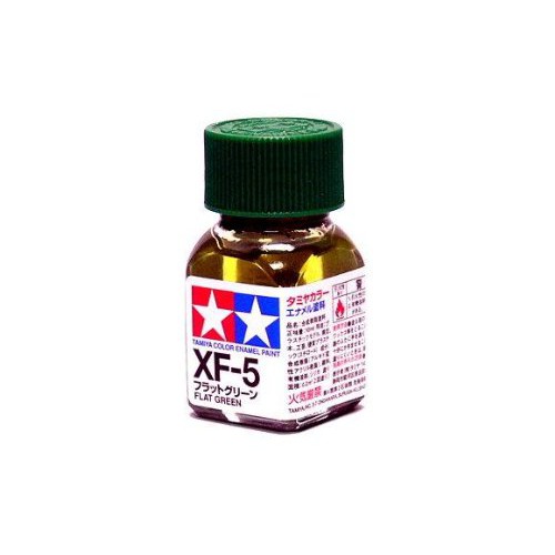 Jual Dijual Tamiya Color Enamel Paint XF 5 Flat Green 10ml Diskon