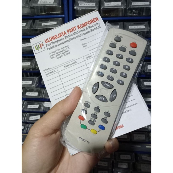 Jual Remote Tv Tabung Toshiba Langsung Pakai Tanpa Seting Shopee