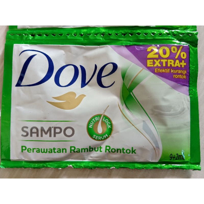 Jual Sampo Dove Shampo Sachet Ml Pcs Shopee Indonesia