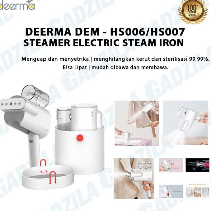 Jual At Codexiaomi Deerma Setrika Uap Genggam Foldable Garment Steamer