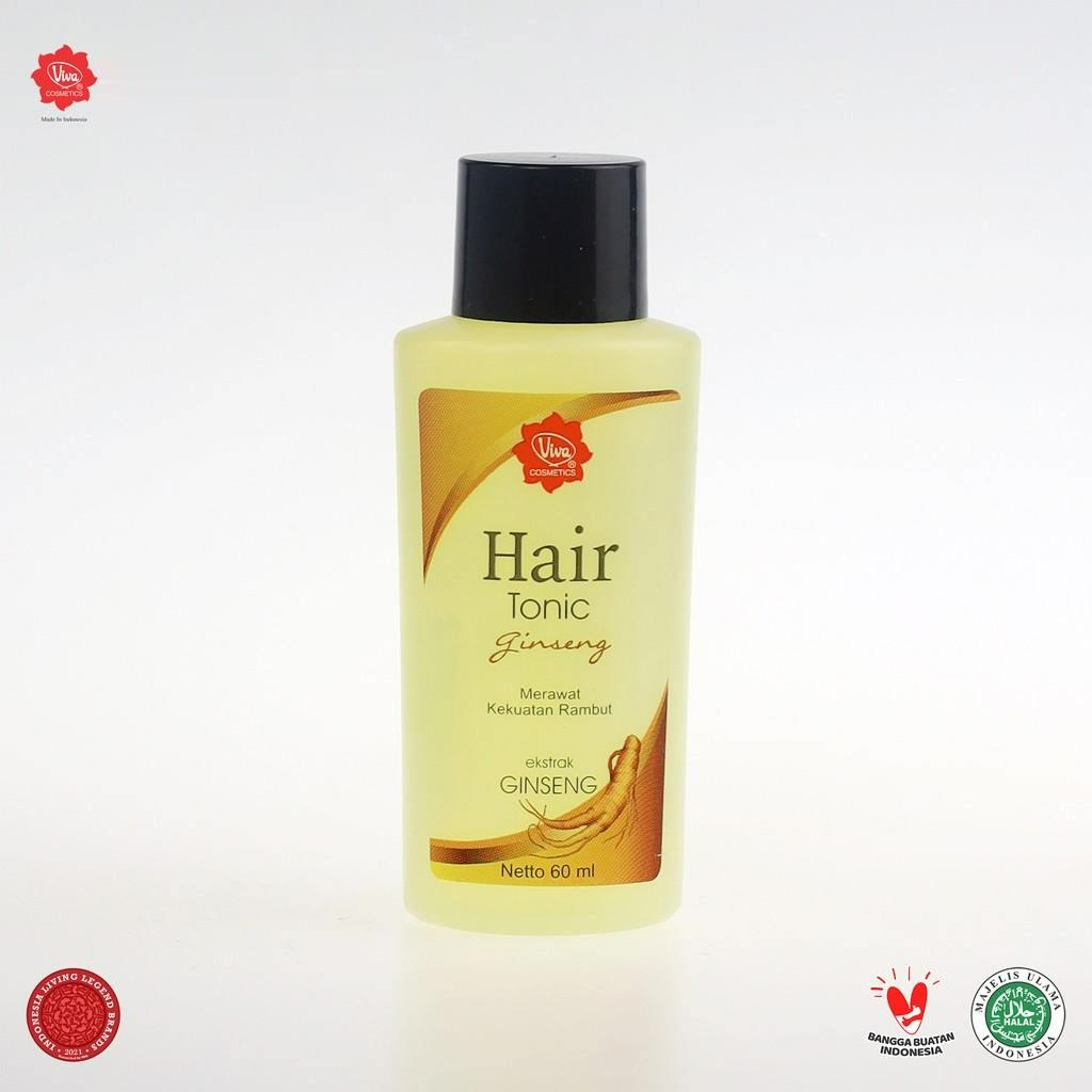 Jual Viva Hair Tonic Ekstrak Lidah Buaya Daun Waru Ginseng Anti