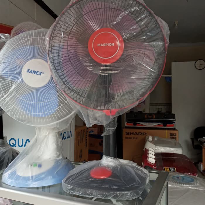 Jual Maspion Ex Desk Fan Kipas Angin Meja Ex Sidoarjo