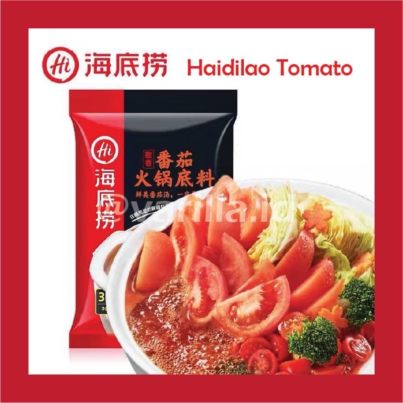 Jual Haidilao Tomato Hotpot Tomato Soup Bumbu Hotpot Soup Shopee