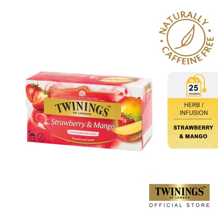 Jual Twinings Teh Celup Strawberry Mango Asia X Gr Shopee Indonesia