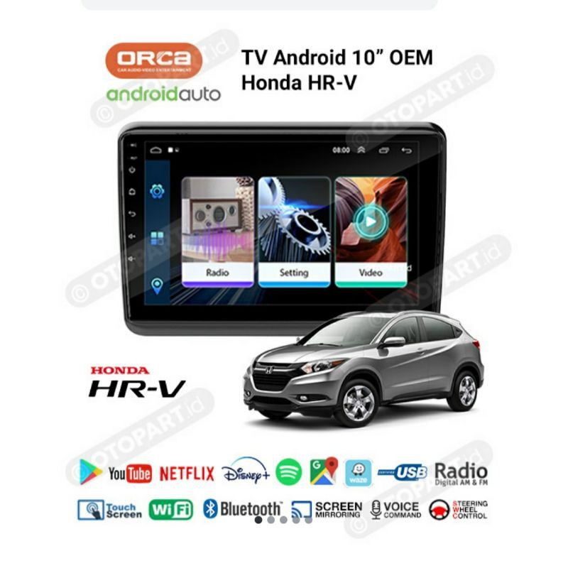 Jual Head Unit Oem Hrv Tv Android Honda Hrv Tv Android Orca Adr