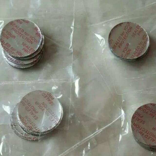 Jual Pcs Seal Pet Mm Seal Aluminium Foil Untuk Botol Plastik Pet