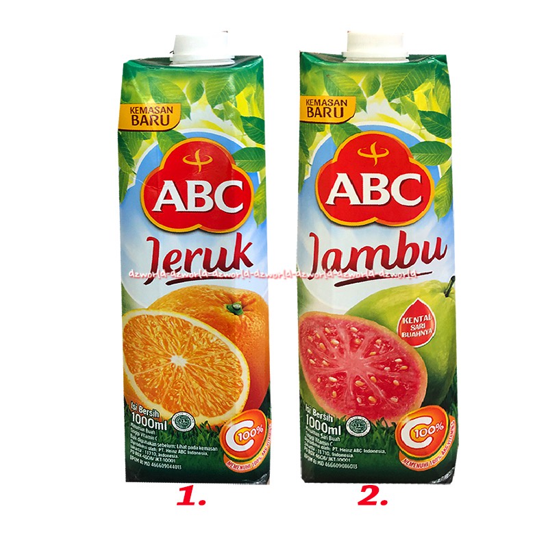 Jual ABC Jeruk Jambu Biji UHT Minuman Sari Buah Asli Siap Minum 1L Abc