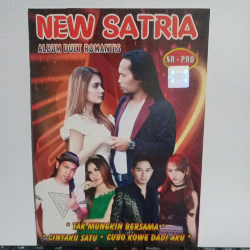 Jual Kaset Vcd Lagu Musik Dangdut Koplo New Satria Album Duet Romantis