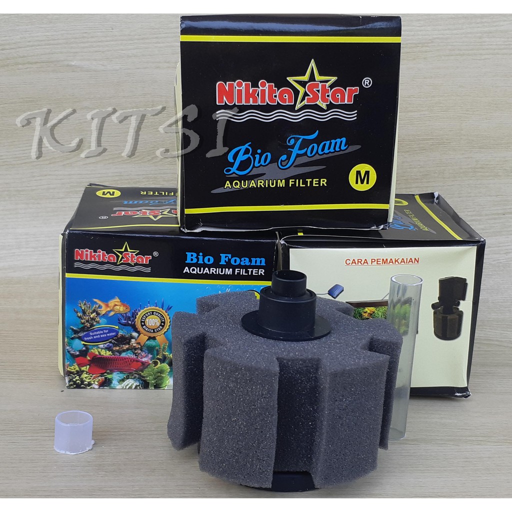 Jual BIO FOAM NIKITA M Aquarium Filter Nikita Star Ukuran M