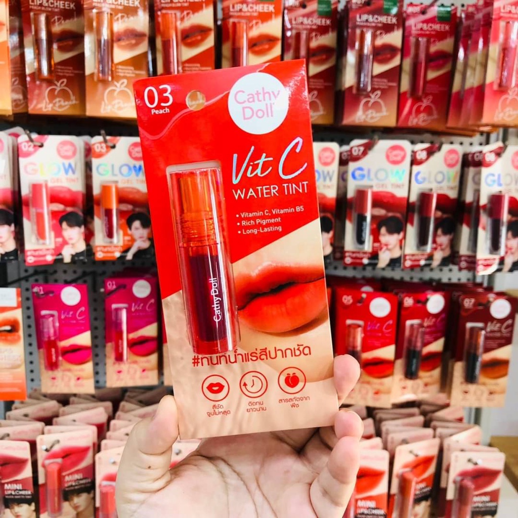 Jual CATHY DOLL VIT C WATER TINT LIP TINT Shopee Indonesia