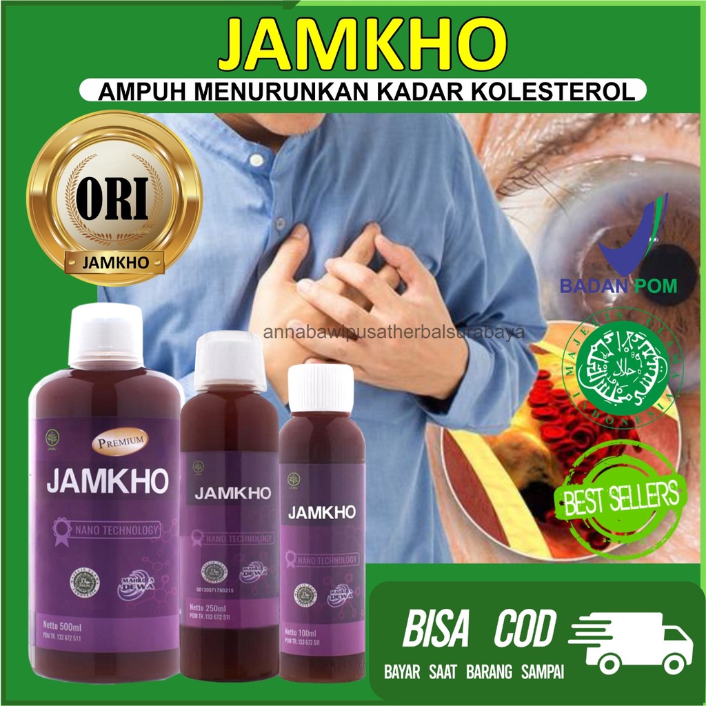 Jual Jamkho Jamu Obat Herbal Kolesterol Asli Original Bpom Jamkho