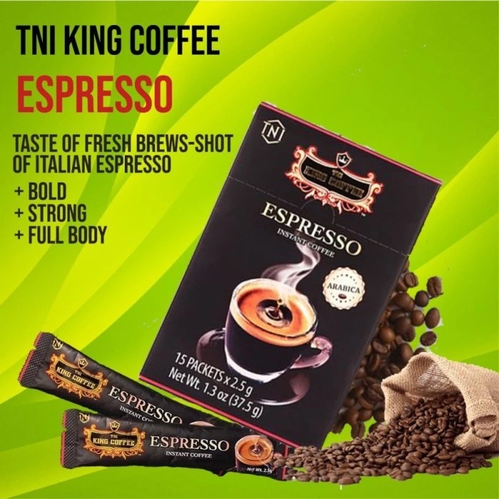 Jual Kopi Vietnam King Coffee Espresso Instant Isi Sachet Trung