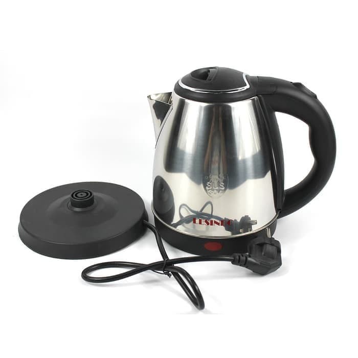 Jual Teko Listrik Stainless Steel Kapasitas 1 5 L Pemanas Air Kettle