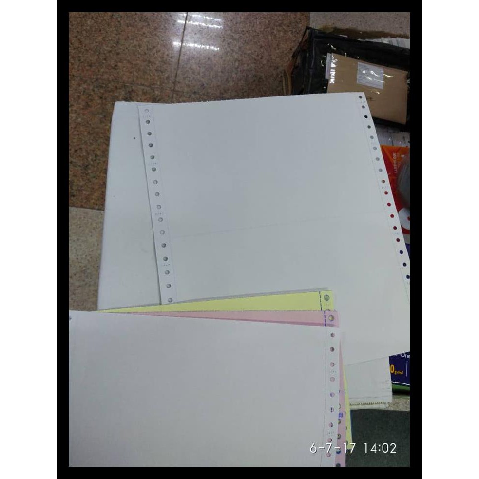 Jual Kertas Continuous Form Print Ncr Rangkap Ply Bagi Surat Jalan