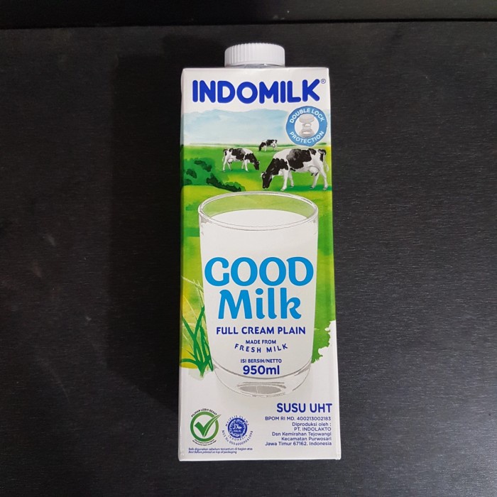 Jual Indomilk Susu UHT Plain Fullcream 950ml Shopee Indonesia