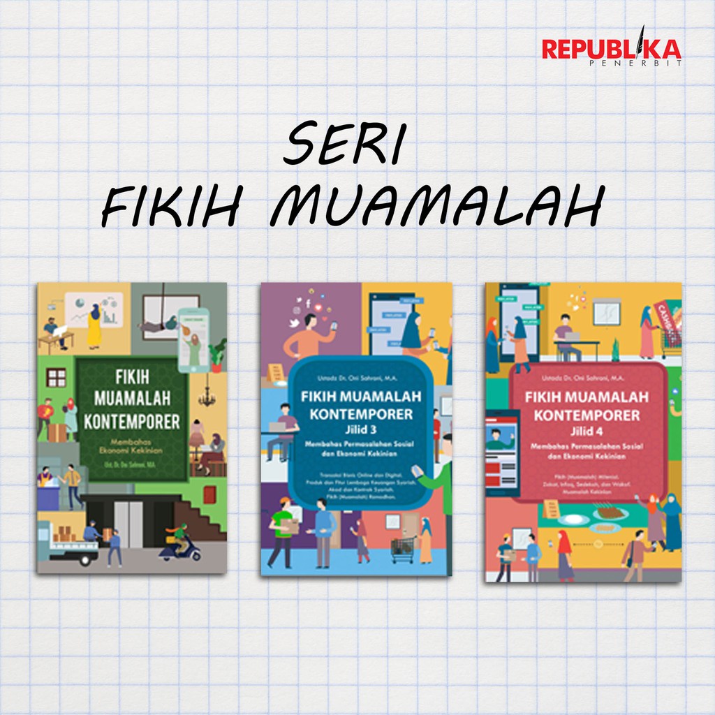 Jual Buku Agama Islam Seri Fikih Muamalah Kontemporer Republika