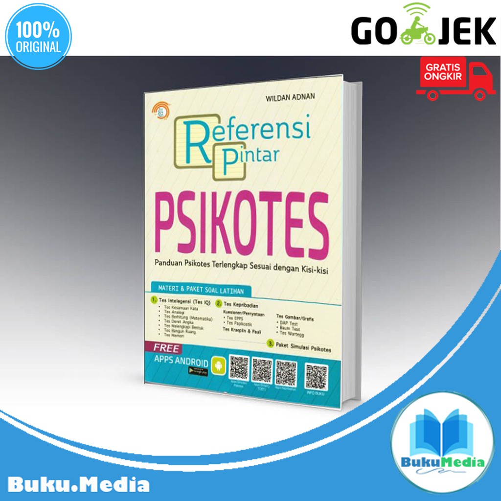 Jual Buku Tes Psikotes Referensi Pintar Psikotest Jaminan Original