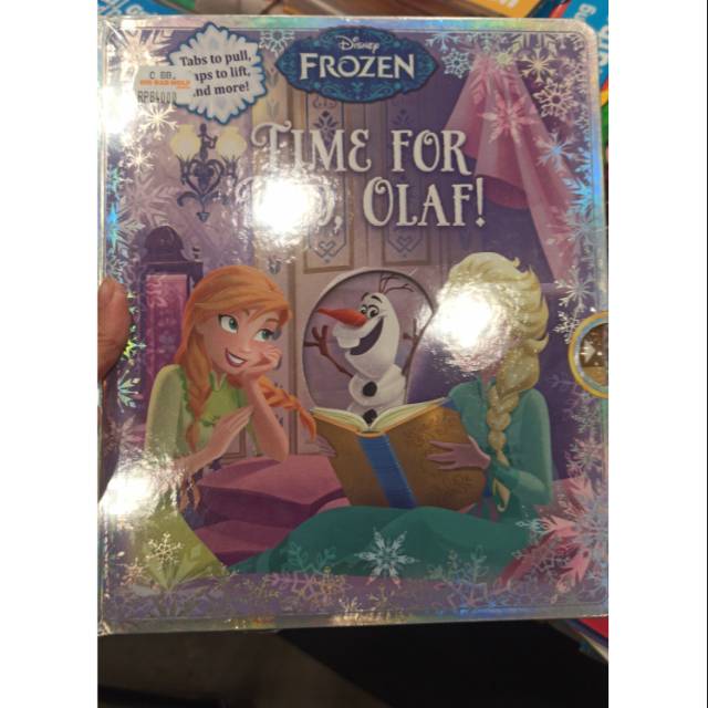 Jual Buku BBW Story Book Frozen Time For Bed Olaf Shopee Indonesia