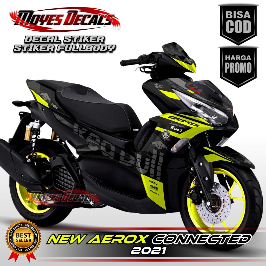 Jual Striping Aerox Decal Sticker Striping Variasi Fullbody All New