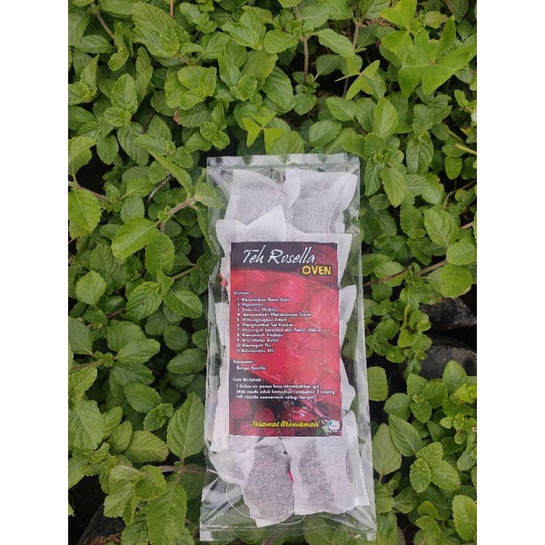 Jual Teh Celup Bunga Rosella Kering Herbal Alami Rosela Kering Shopee