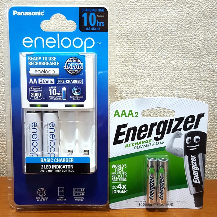 Jual Panasonic Eneloop Basic Charger 2bh AA 2000mAh 2Bh AAA 700mAh