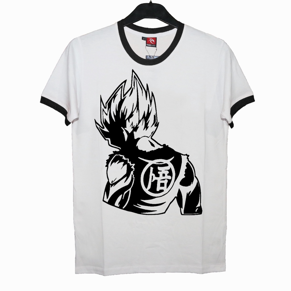 Jual Baju Kaos Rib Dewasa Goku Belakang Baju Pria Wanita Karakter