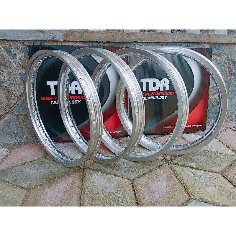 Jual Velg Tdr Ring Silver Glossy Size Shopee