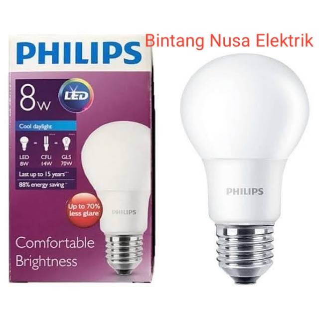 Jual Lampu LED Philips 8 Watt Shopee Indonesia