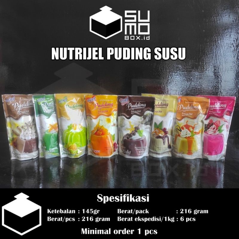 Jual Nutrijell Nutrijel Puding Susu Rasa Gr Gr Gr Serbuk