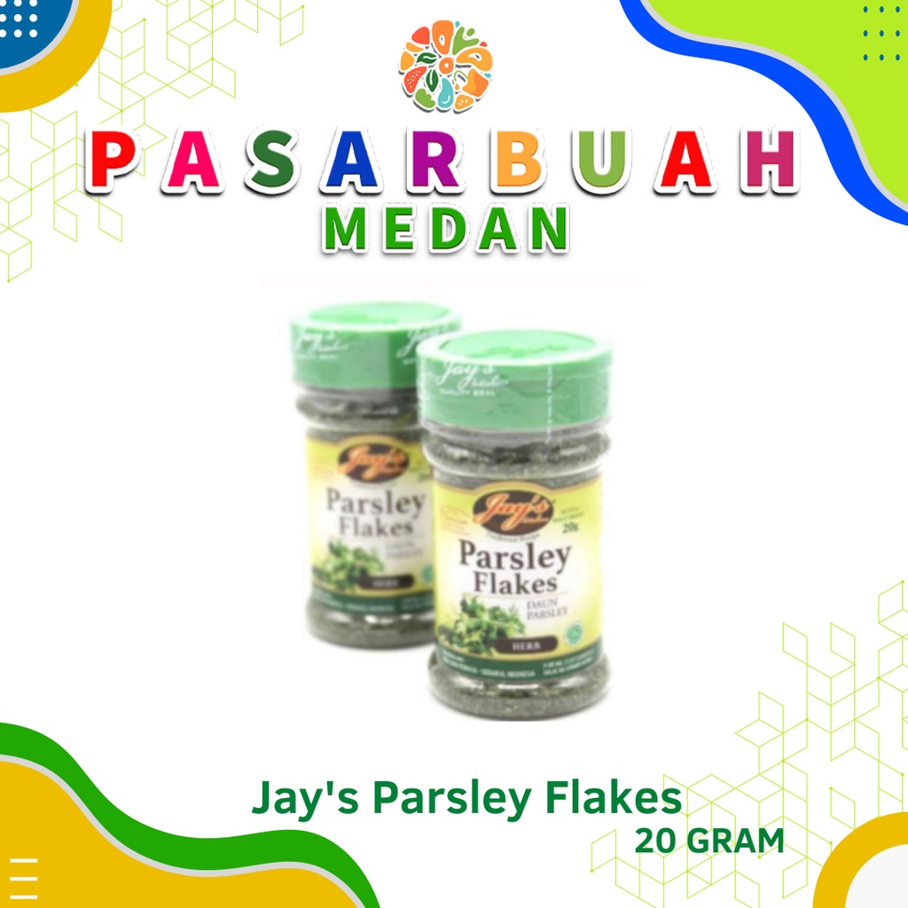 Jual Distributor Jay S Parsley Flakes Gram Pasar Buah Medan