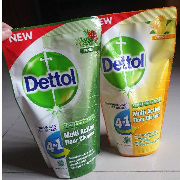 Jual Dettol Floor Cleaner 4in1 Pembersih Lantai Antibakteri PINE