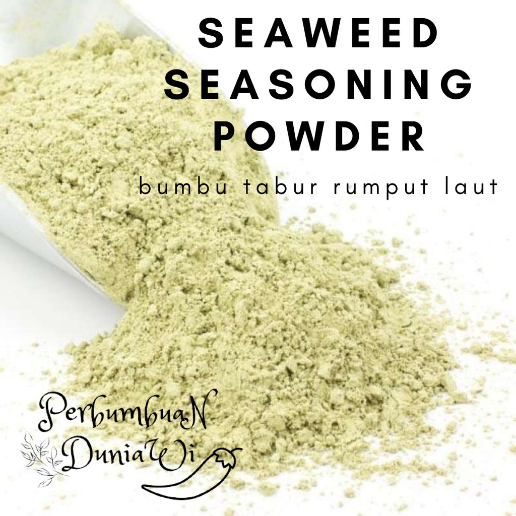 Jual Bumbu Tabur Rasa Rumput Laut Seasoning Powder Seaweed Gr