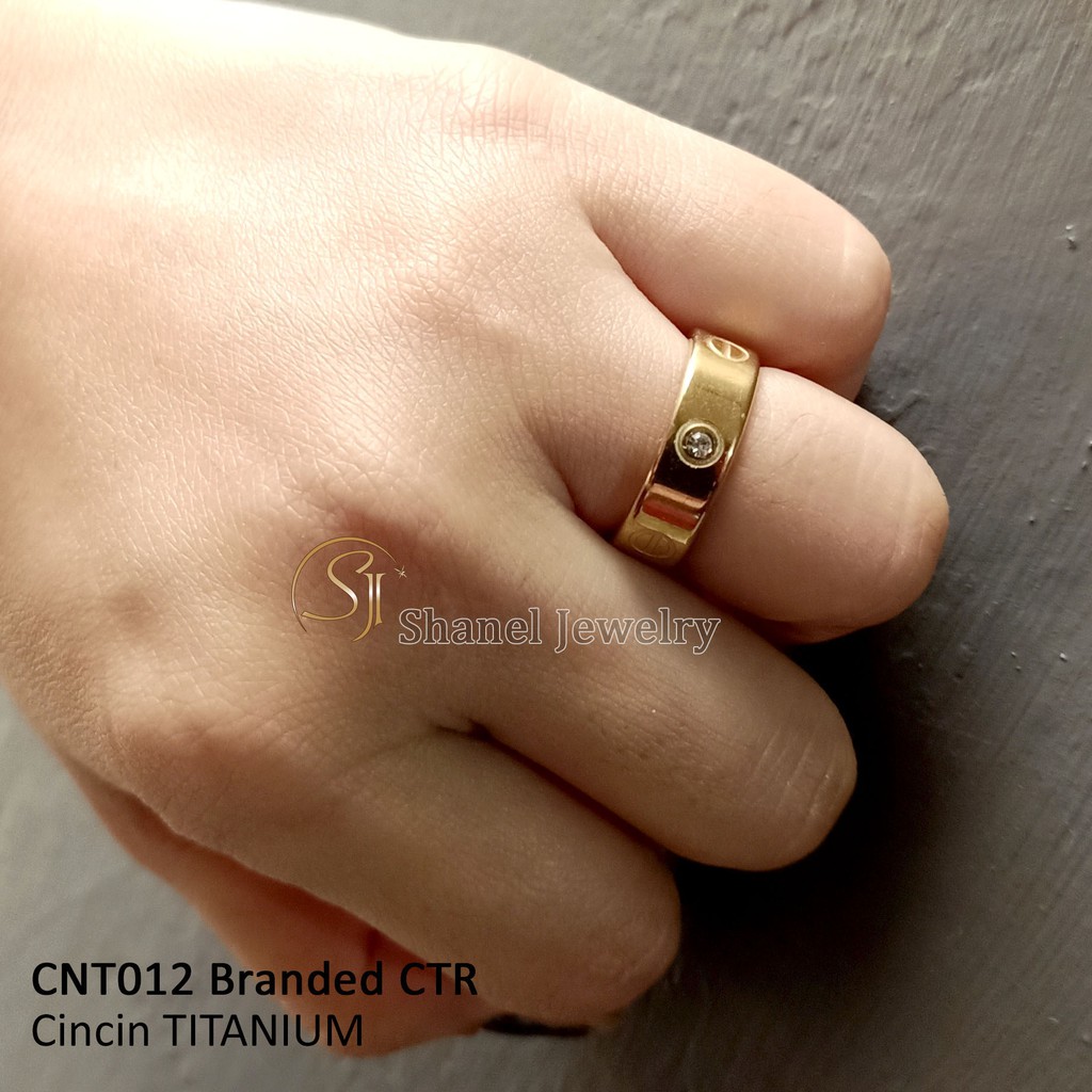 Jual Cincini Tunangan Pasangan Couple Titanium Branded Ctr Cnt Frida