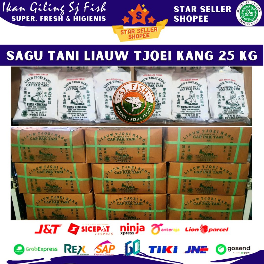 Jual SAGU TANI LIAUW TJOEI KANG 1 DUS ISI 25 KG Shopee Indonesia