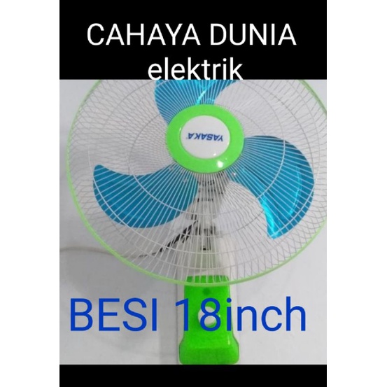 Jual Kipas Angin Dinding Atau Wall Fan Yasaka In Besi Shopee Indonesia