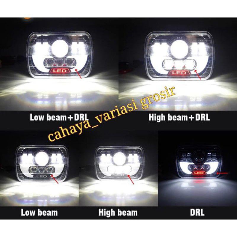 Jual Lampu Daymaker Kotak Inch Led L Katana Jimny Taft Dan Lainnya