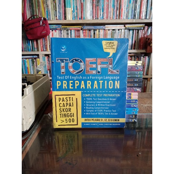 Jual Toefl Test Of English Preparation Slamet Riyanto Shopee Indonesia