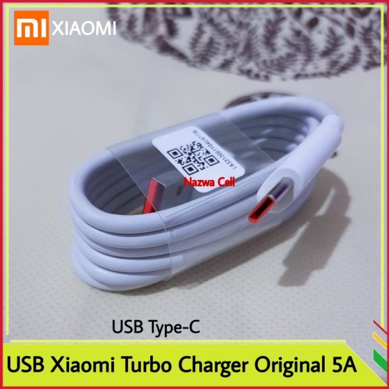 Jual Kabel Data Xiaomi TURBO Poco X3 X3 NFC ORIGINAL 100 Type C