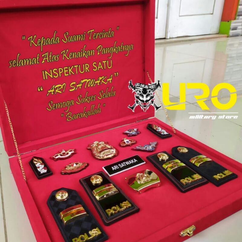 Jual Pangkat Polisi Iptu Pdh Pdu Set Box Shopee Indonesia