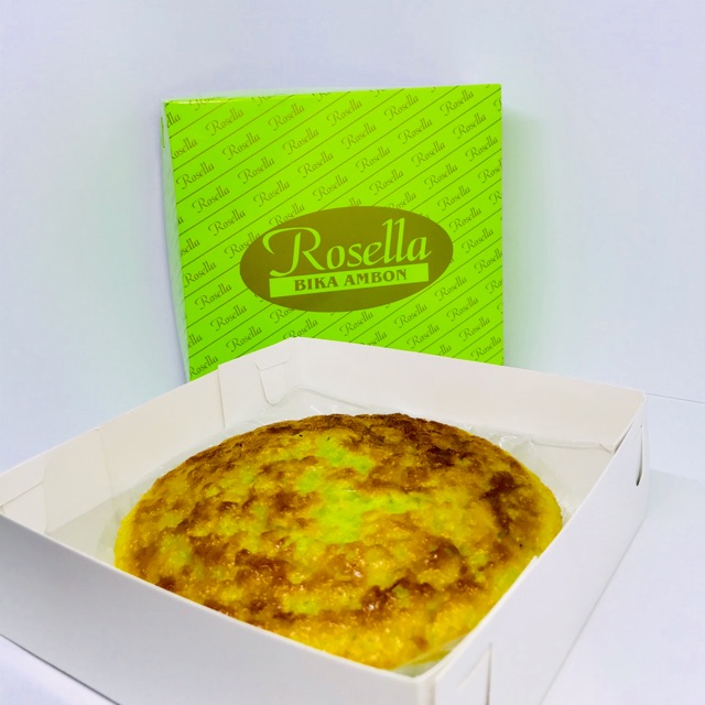 Jual Bika Ambon Rosella Rasa Pandan Size Kecil Shopee Indonesia