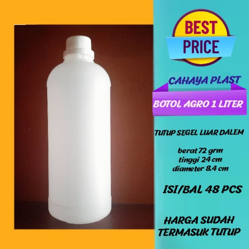 Jual Botol Agro 1000Ml Botol Plastik 1000Ml Agro Botol Agro 1 Liter