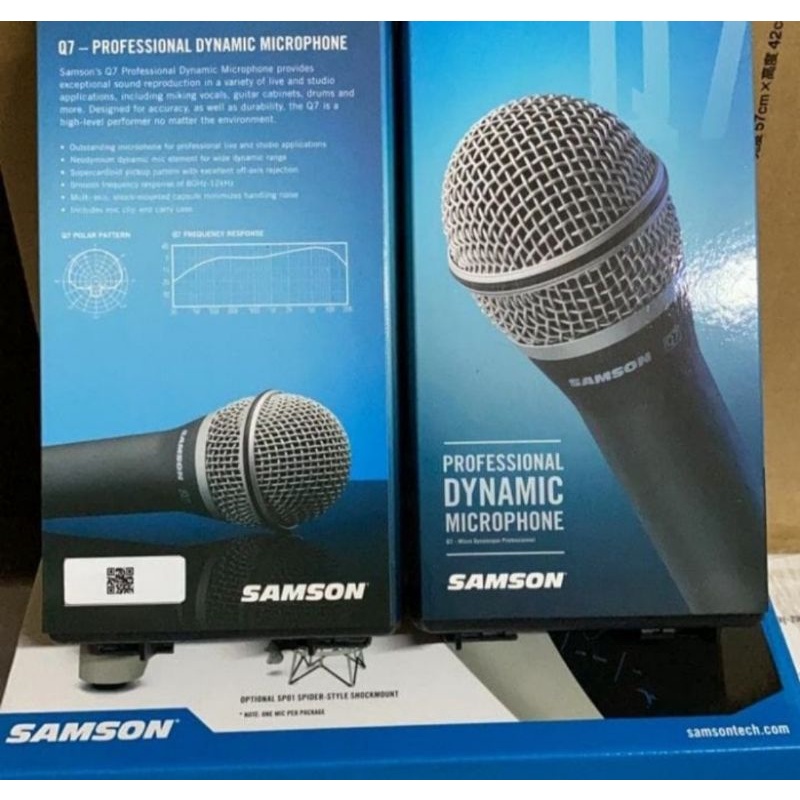 Jual Mic Samson Q Original Microphone Kabel Samson Q Professional