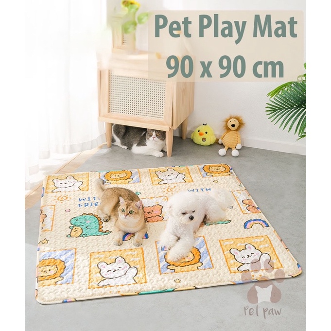 Jual Alas Kandang Hewan Anjing Kucing Cooling Mat Pet Play Mat Tatakan