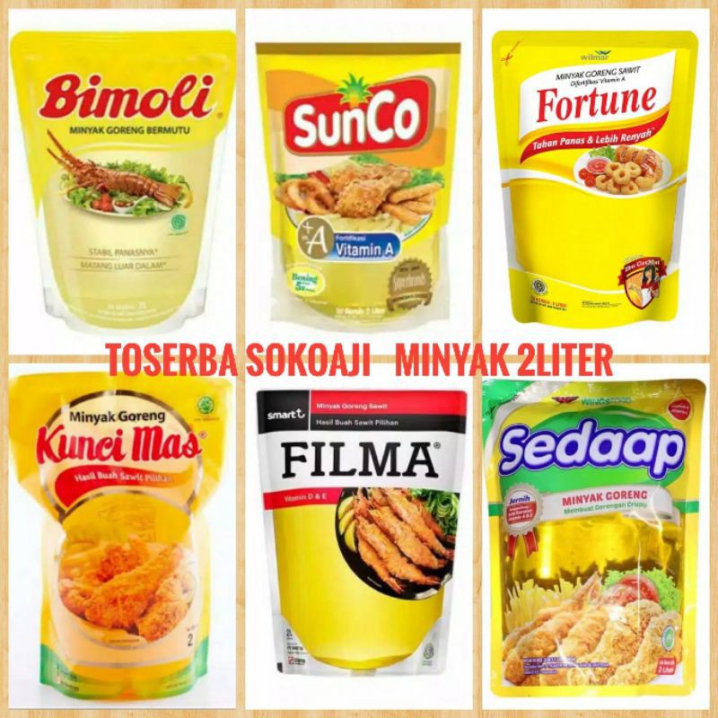 Jual Minyak Goreng Sunco Bimoli Fortune Kuncimas Filma Sedap