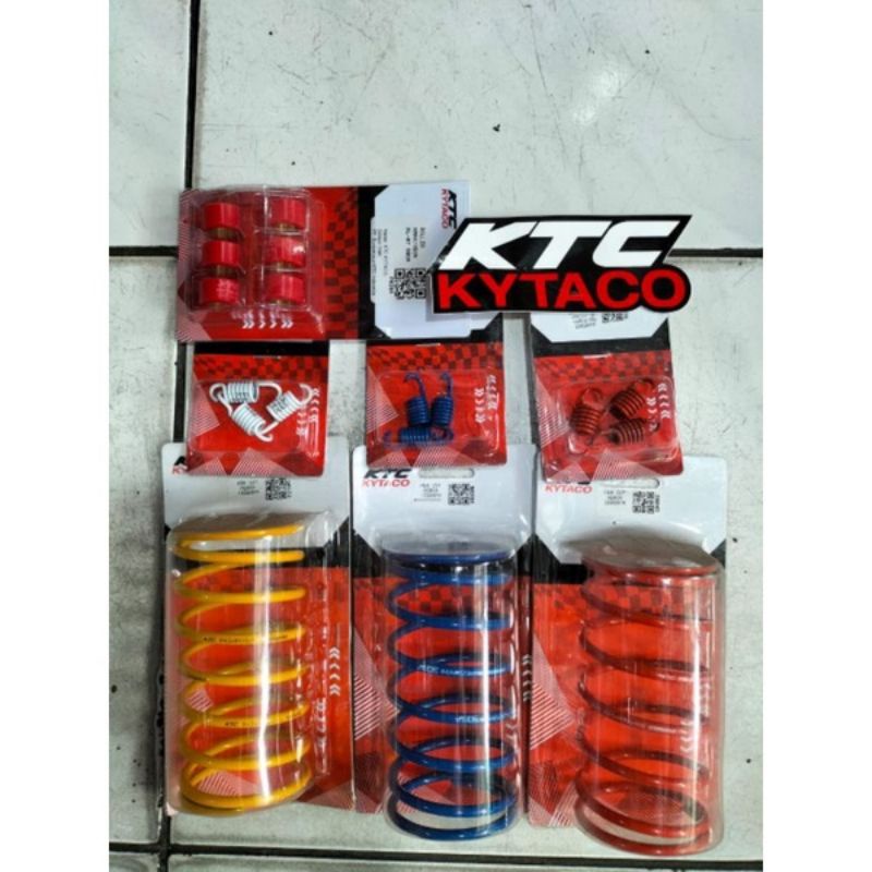 Jual Per CVT Per Ganda Plus Roller Aerox 155 Ktc Kytaco Original