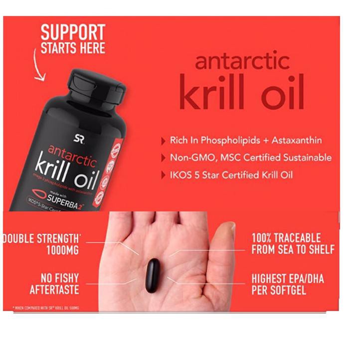 Jual Sports Research Superba Krill Oil Mg Omega Astaxanthin