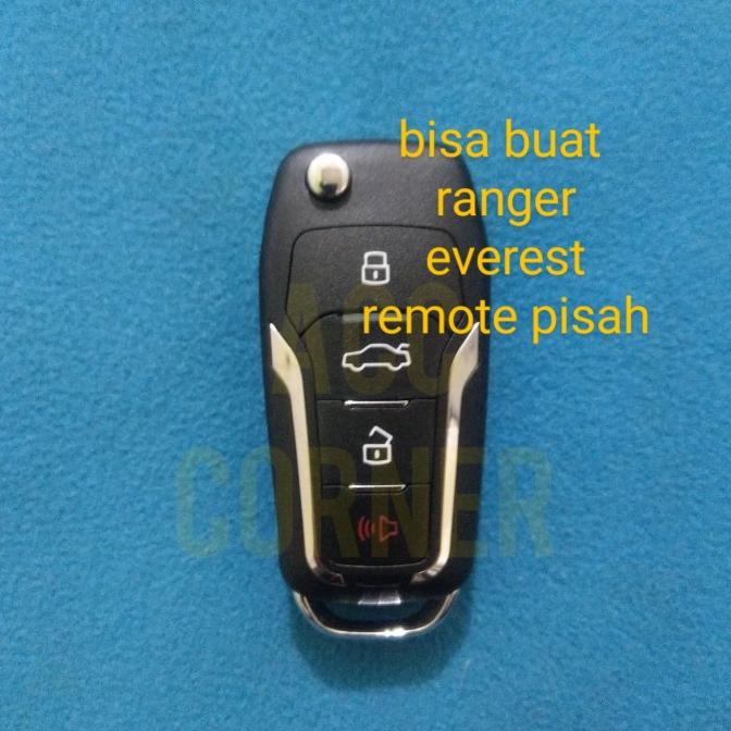 Jual 1set Kunci Remote Ford Ranger Everest Lengkap Chip