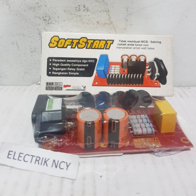 Jual KIT SOFT START POWER SOFTSTART AUDIO BELL BGR SOFT START NTC BELL