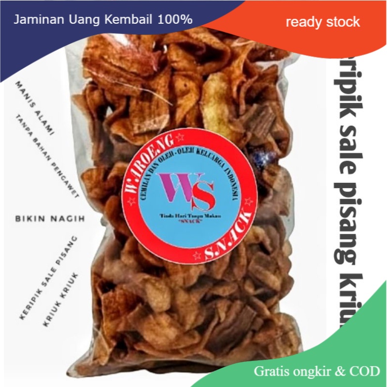 Jual Keripik Sale Pisang Manis Kriuk Sale Pisang Kering Gram